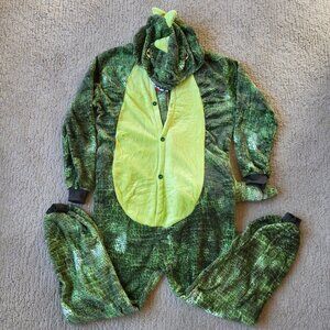 Women's Dragon One Piece Costume Pajamas – NWOT – Size Medium – Soft & Cozy